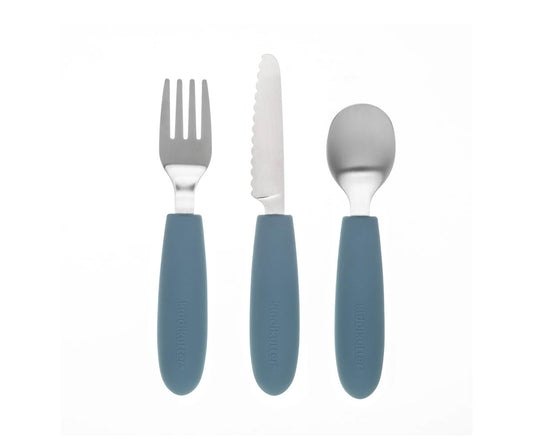 Set de cubiertos Sky Blue - KiddiKutter