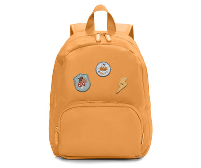 Mochila con 6 parches autoadhesivos, Mustard - Tutete