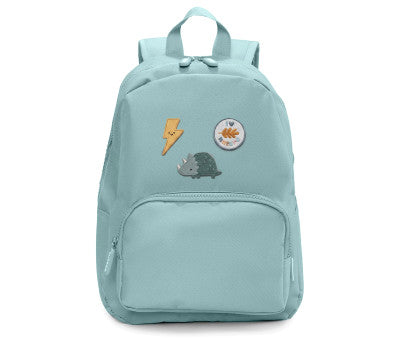 Mochila con 6 parches autoadhesivos, Green - Tutete