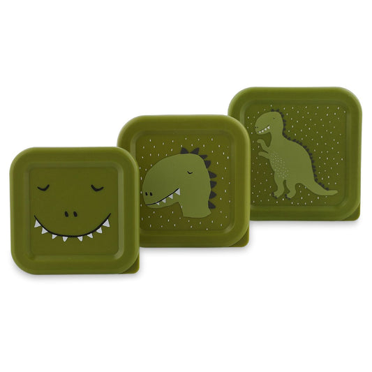 Fiambrera Mr. Dino 3 unidades - Trixie