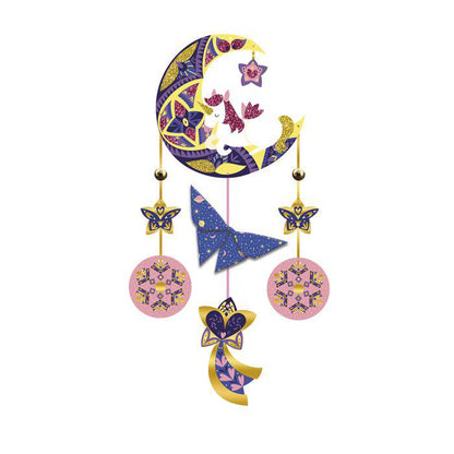 3 Atrapasueños brillantes, Unicornios - Janod