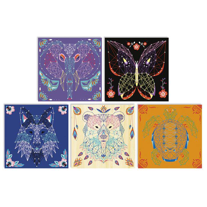 Hilos tensados, Cuadros de Animales - Janod