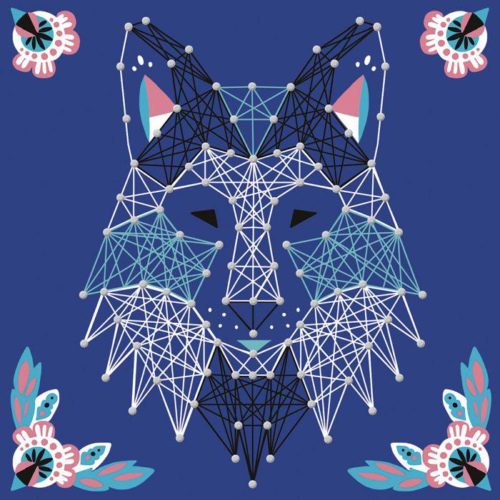 Hilos tensados, Cuadros de Animales - Janod