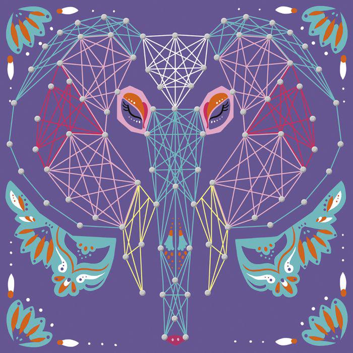 Hilos tensados, Cuadros de Animales - Janod