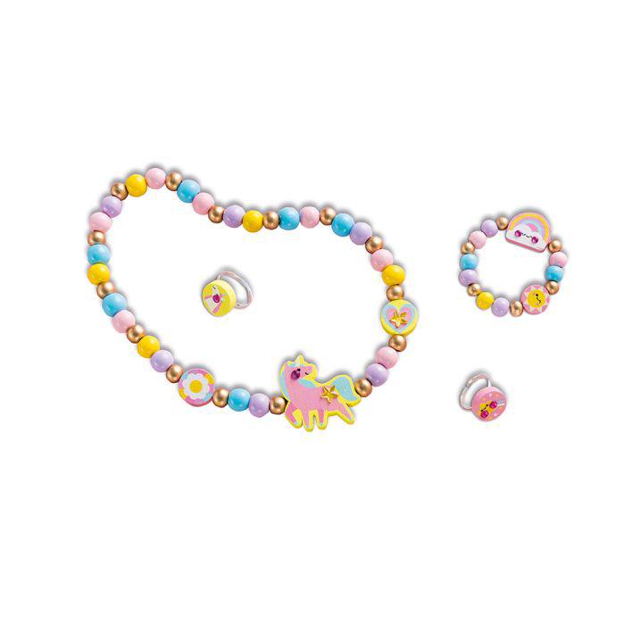 4 joyas de madera, Rainbow Land - Janod