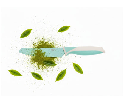 Cuchillo Autonomía Niños Matcha Latte - KiddiKutter