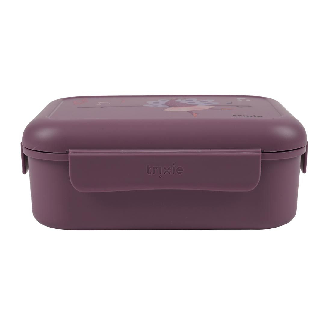 Lunch box con clips, Ballerina Mrs. Peacock - Trixie
