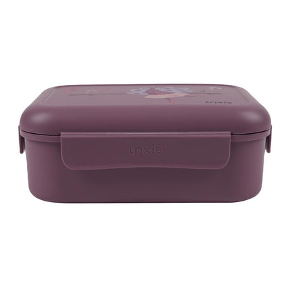 Lunch box con clips, Ballerina Mrs. Peacock - Trixie
