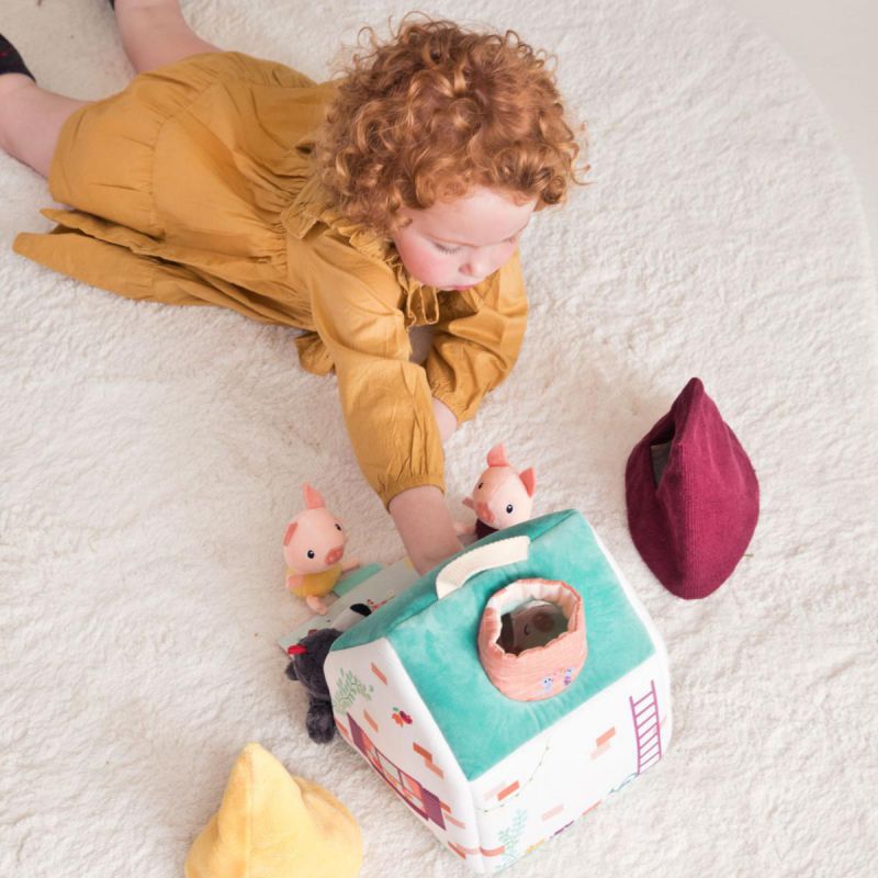 La casa del Lobo y los 3 cerditos - Lilliputiens