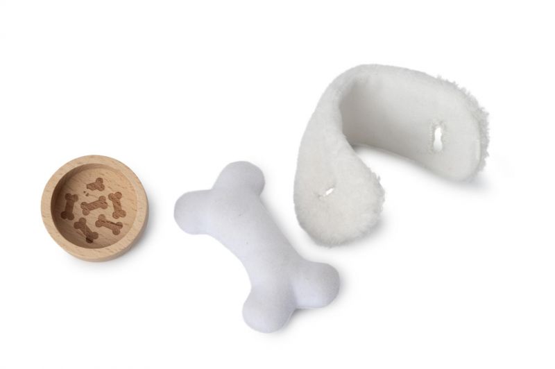 Perro en su cesta, Jules - Lilliputiens