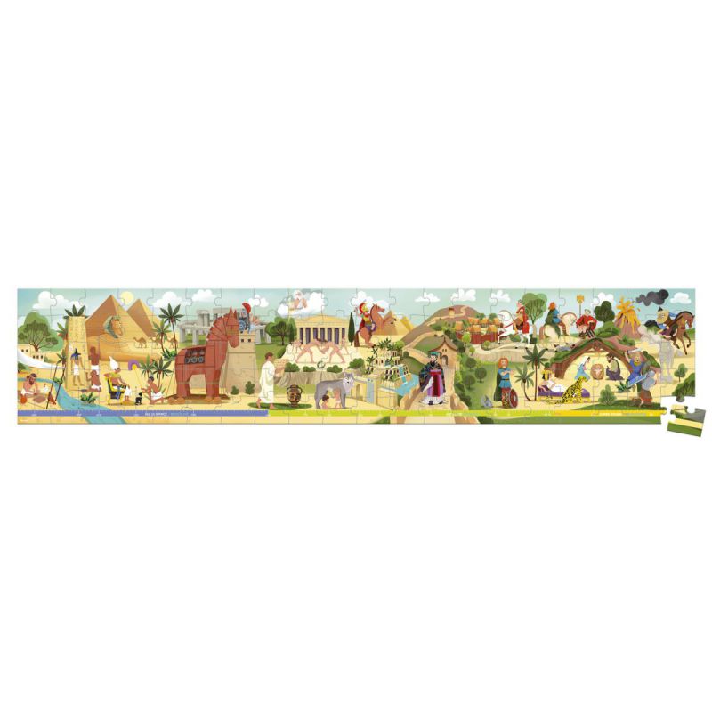 Puzzle Antigüedad y mitología 100 piezas - Janod