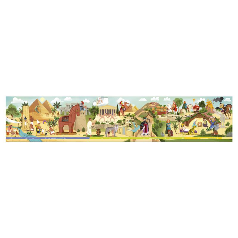 Puzzle Antigüedad y mitología 100 piezas - Janod