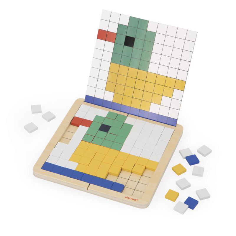 Mosaico: simetría y codificación - Janod