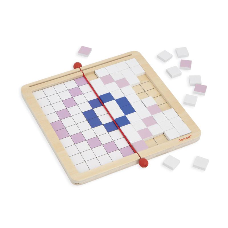 Mosaico: simetría y codificación - Janod