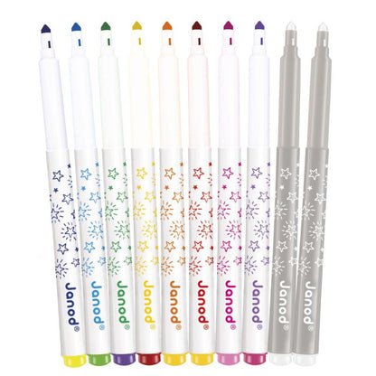 10 Rotuladores Mágicos - Janod