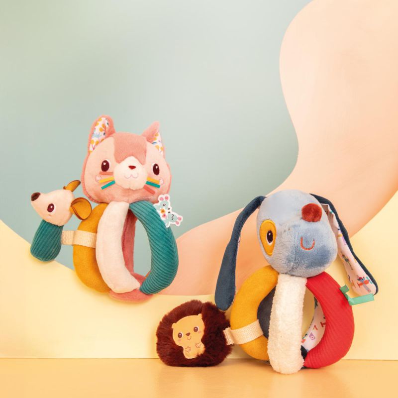 Sonajero con asas, Jules - Lilliputiens