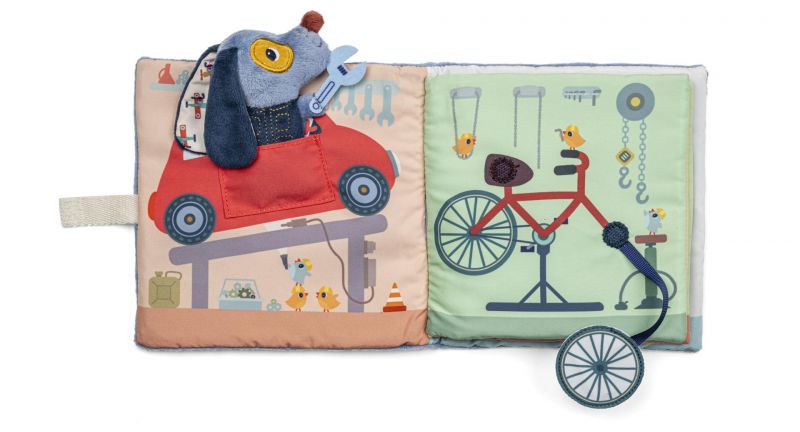 Libro de actividades, El Garage de Jules - Lilliputiens