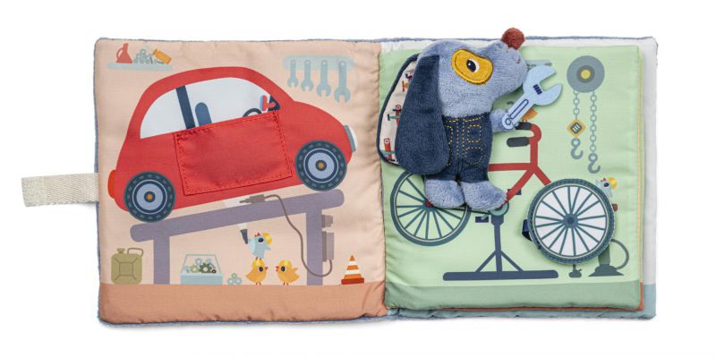 Libro de actividades, El Garage de Jules - Lilliputiens