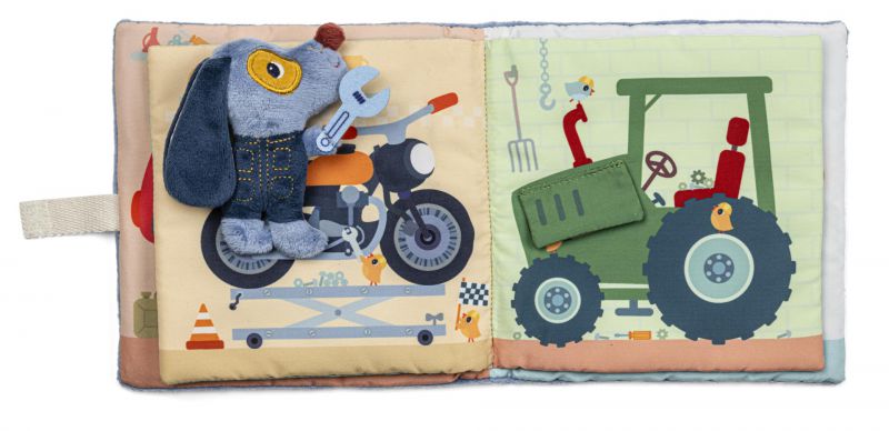 Libro de actividades, El Garage de Jules - Lilliputiens