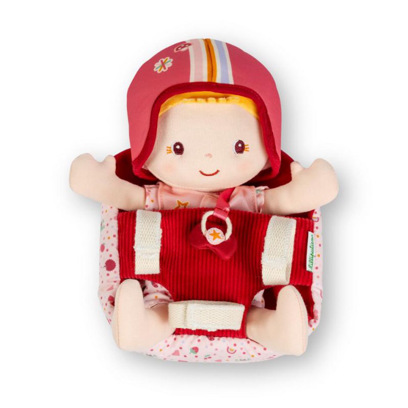Muñeca y asiento de bicicleta, Lena - Lilliputiens