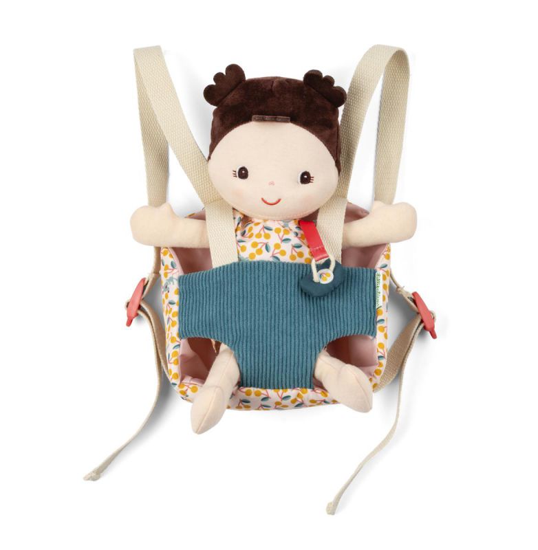 Muñeca con portabebés, Lena - Lilliputiens