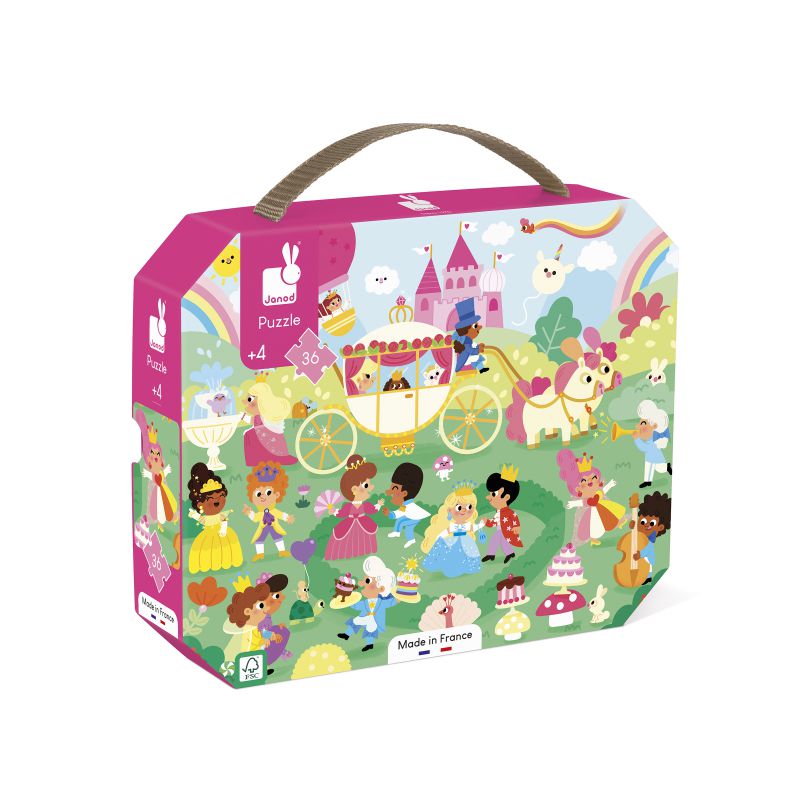 Puzzle Las princesas 36 piezas - Janod