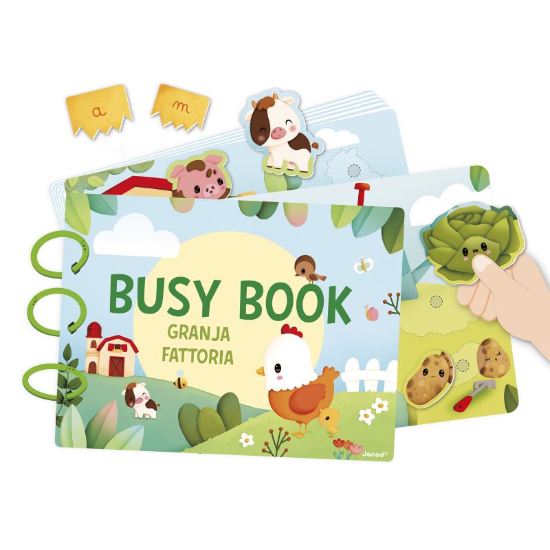 Libro actividades, Granja - Janod