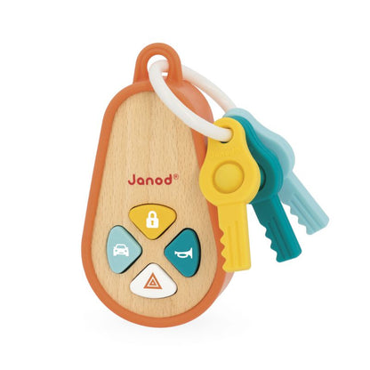 Sonajero con sonidos, Llavero - Janod