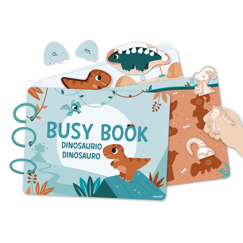 Libro actividades, Dinos - Janod