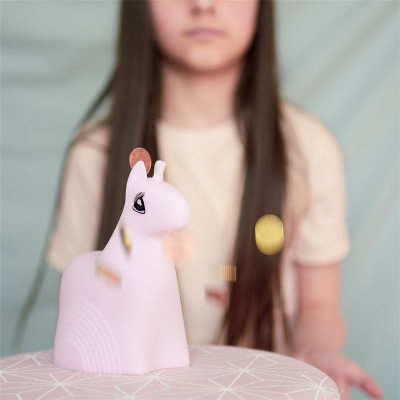 Kidybank Unicornio rosa - Kidywolf
