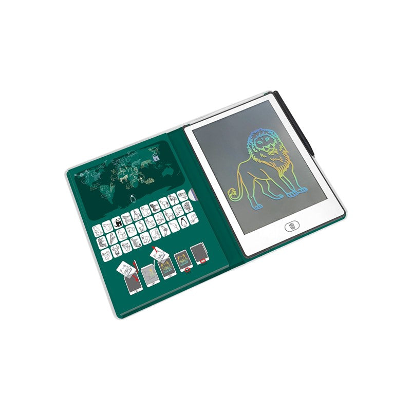 Tablet LCD Animales del mundo Kidydraw - Kidywolf