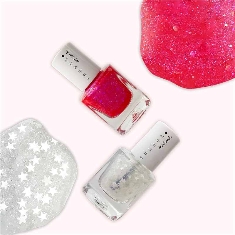 Esmalte de uñas a base de agua, Top Coat Estrellas - Inuwet