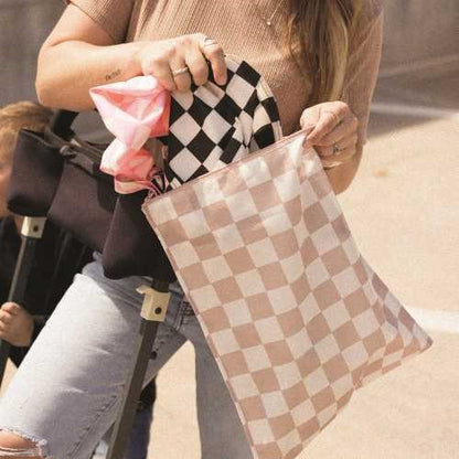 Bolsas impermeables pack 2, negro y menta - Tiny Twinkle