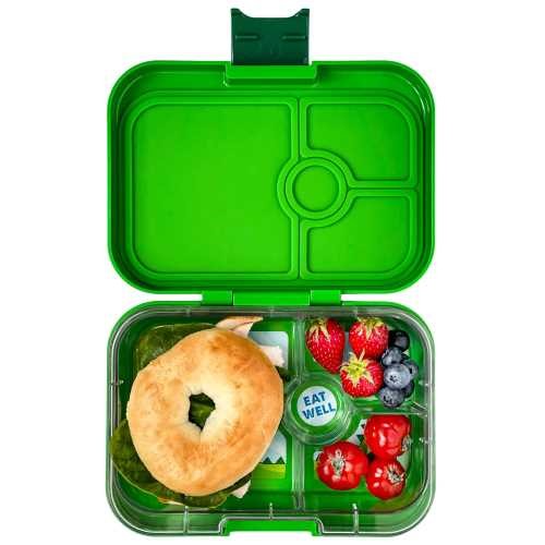 Yumbox Panino 4 compartimentos, Jurassic Green-Dinos