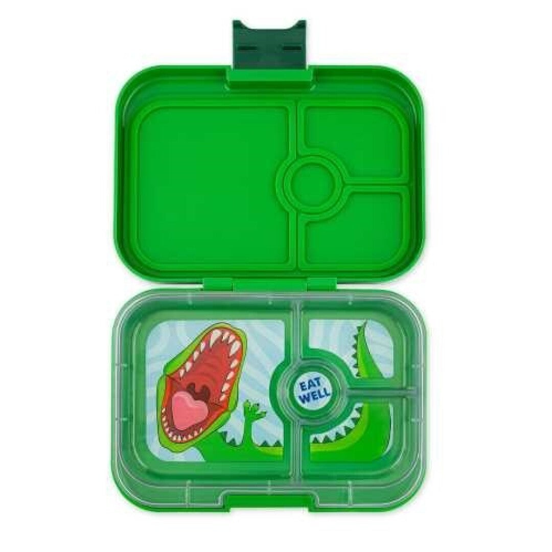 Yumbox Panino 4 compartimentos, Jurassic Green-Dinos