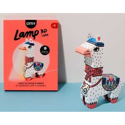 Lámpara 3D Llama - Omy