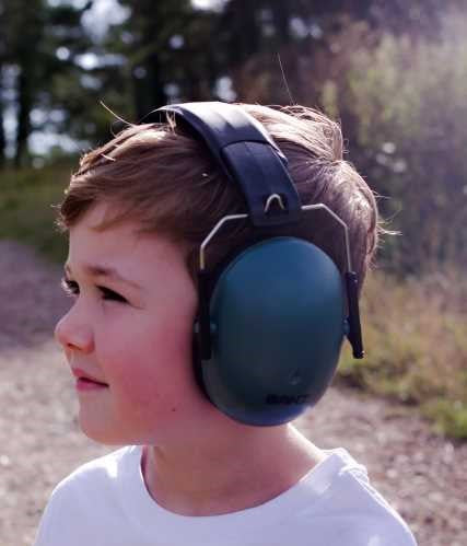Cascos antiruido Dark Green Kidz - Banz