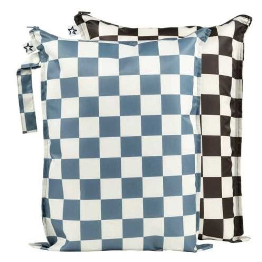 Bolsas impermeables pack 2, azul y negro - Tiny Twinkle