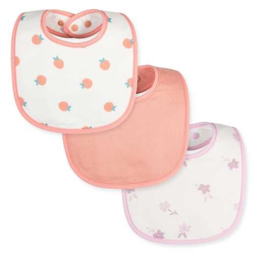 Pack 3 baberos redondos, Fresas - Tiny Twinkle