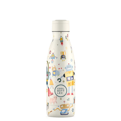 Botella de agua Messy Robots 350ml - Cool Bottles