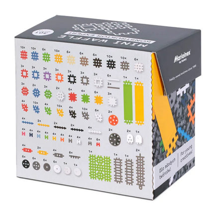 Mini Waffle constructor expert 301 piezas - Marioinex
