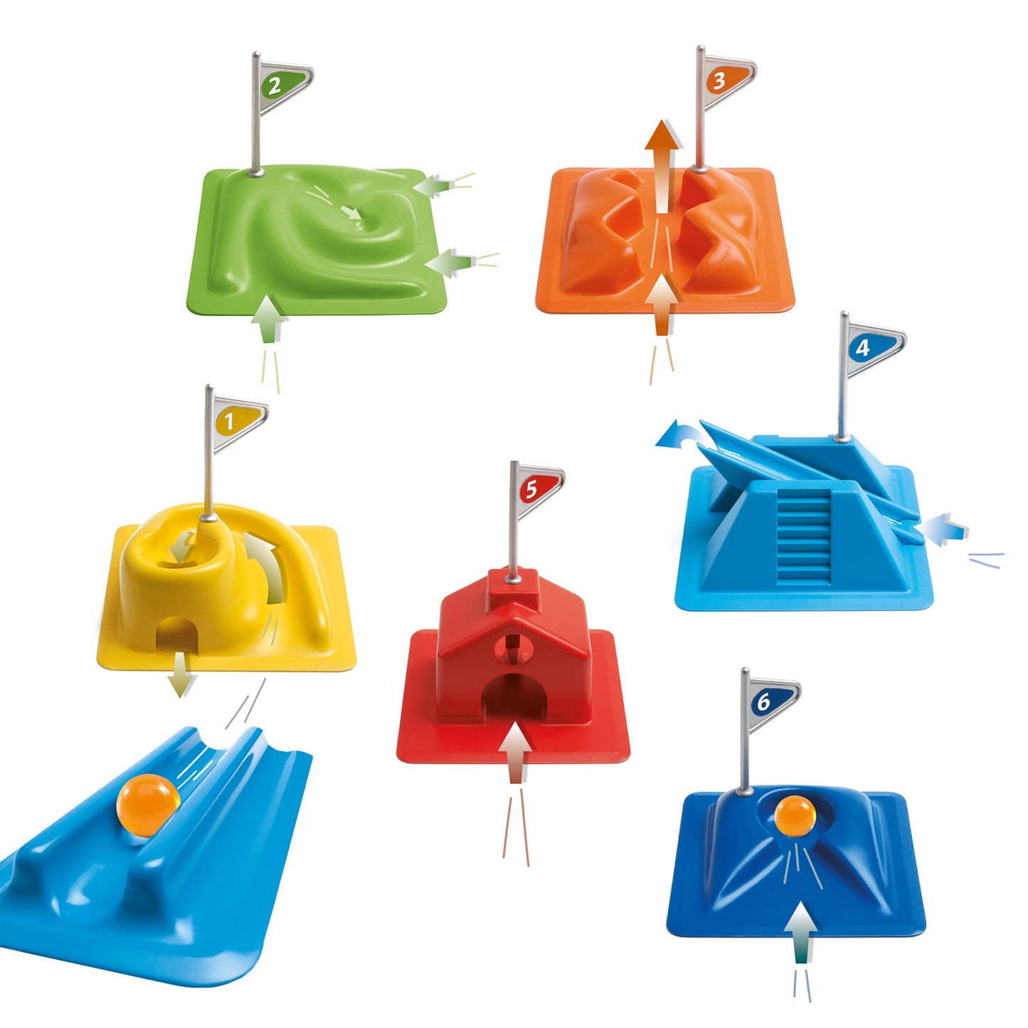 Minigolf con canicas Golfy - Djeco