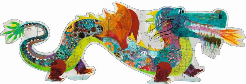 Puzzle gigante El dragón León - Djeco