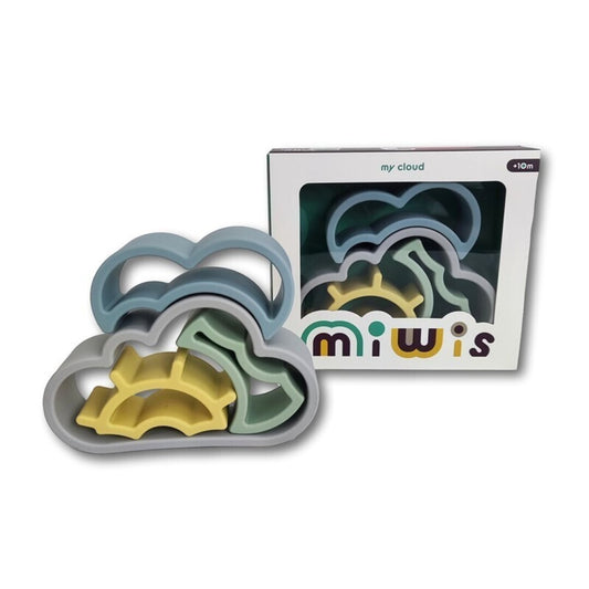 Nube silicona 4 piezas - Miwis