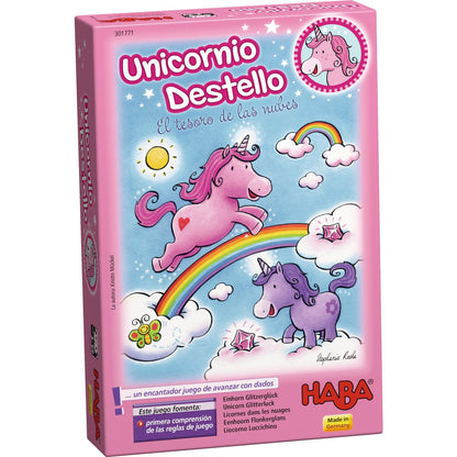 Unicornio Destello - El tesoro de las nubes- HABA