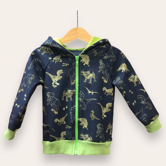 Chaqueta Dinosaurios verde