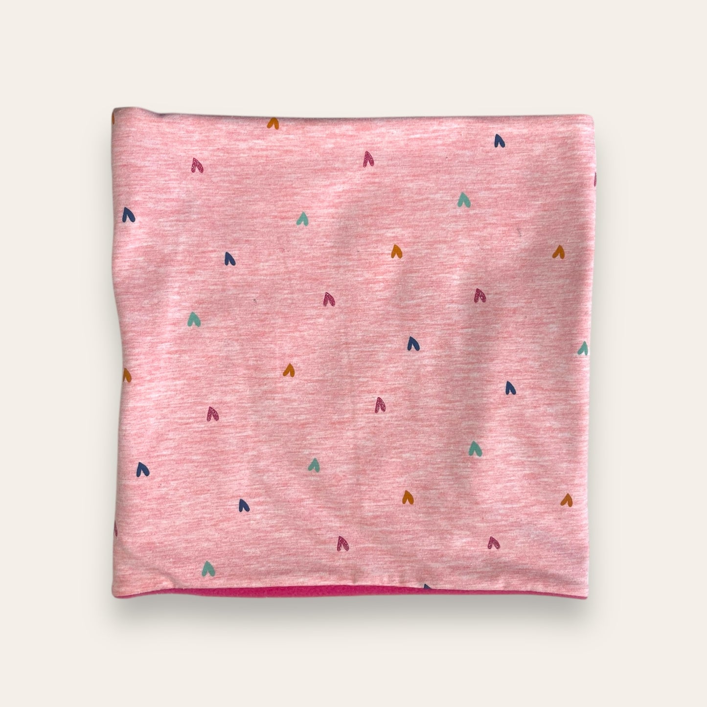 Cuello Polar Corazones | Braga de Cuello Adulto | Kurmi Kids