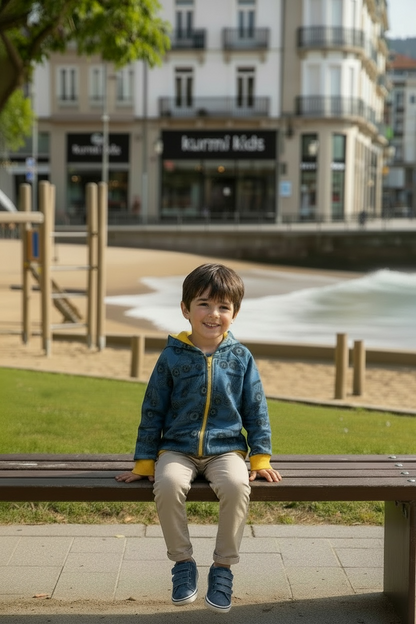 Chaqueta impermeable Tractores | Kurmi Kids