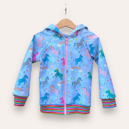Chaqueta impermeable Unicornios | Kurmi Kids