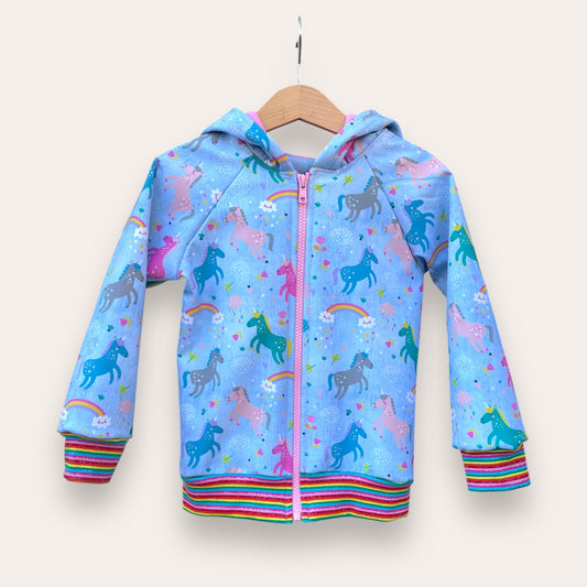 Chaqueta impermeable Unicornios | Kurmi Kids
